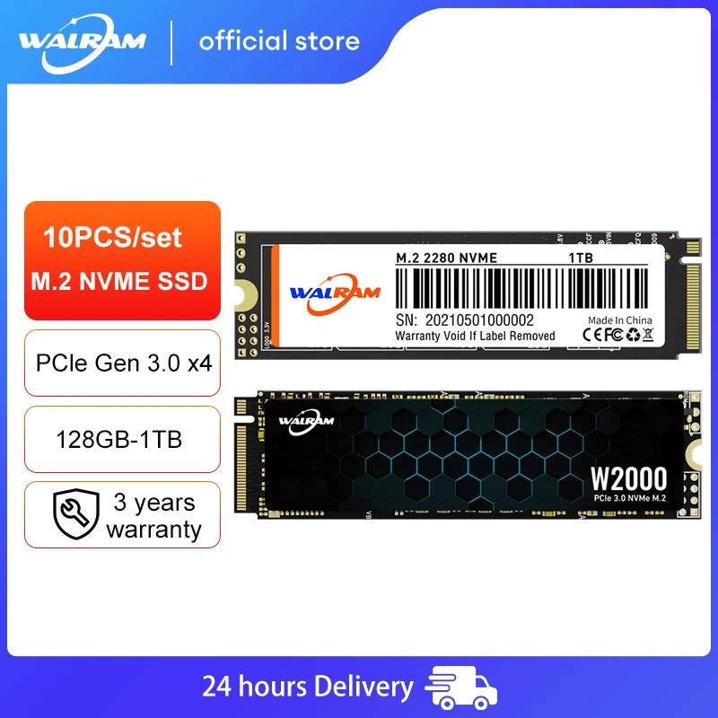 WALRAM M.2 nvme SSD 128GB 256GB 512GB 1TB pcie3.0 nmve SSD 2TB ϵ ̺ M2 ssd  ϵ ũ, Ʈ ũž MSI, 10 